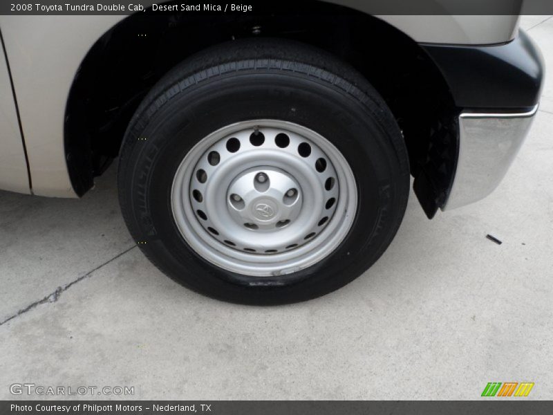 Desert Sand Mica / Beige 2008 Toyota Tundra Double Cab