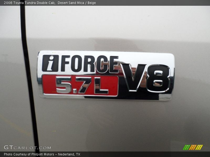 Desert Sand Mica / Beige 2008 Toyota Tundra Double Cab
