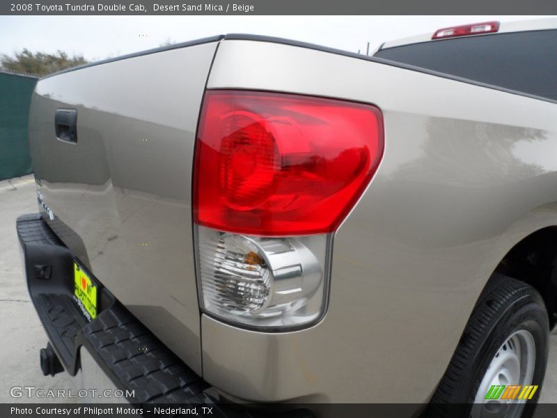 Desert Sand Mica / Beige 2008 Toyota Tundra Double Cab