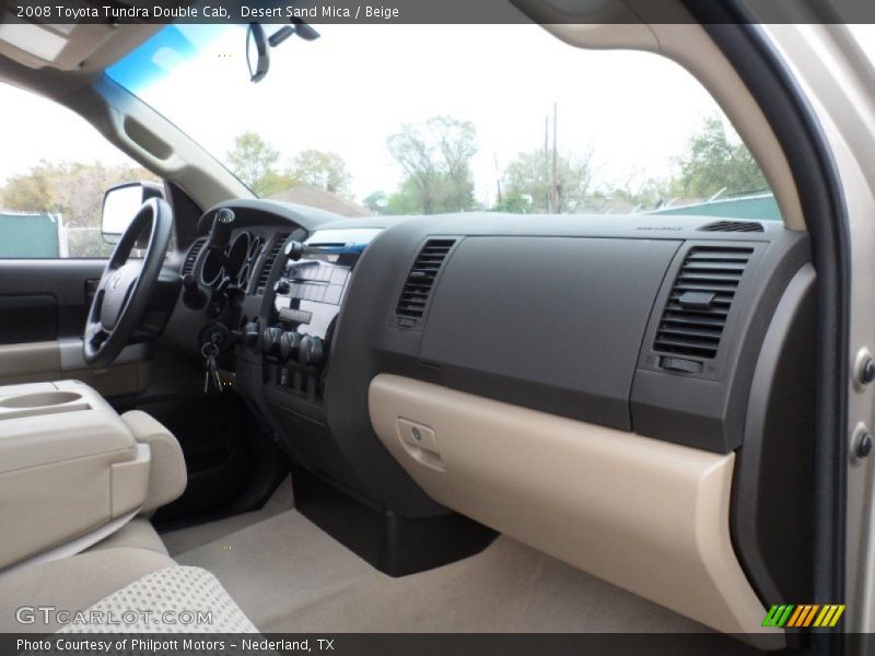 Desert Sand Mica / Beige 2008 Toyota Tundra Double Cab