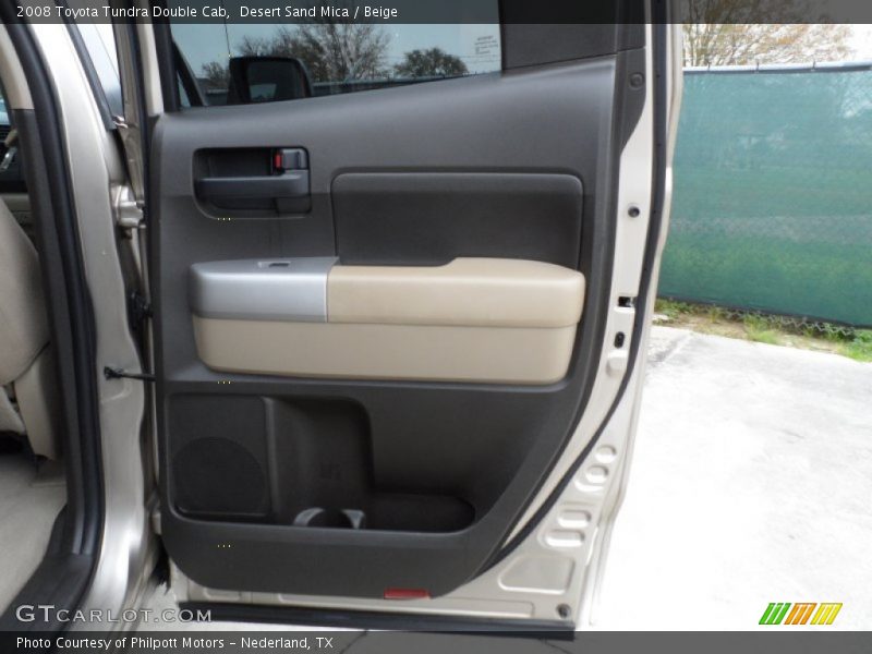 Desert Sand Mica / Beige 2008 Toyota Tundra Double Cab
