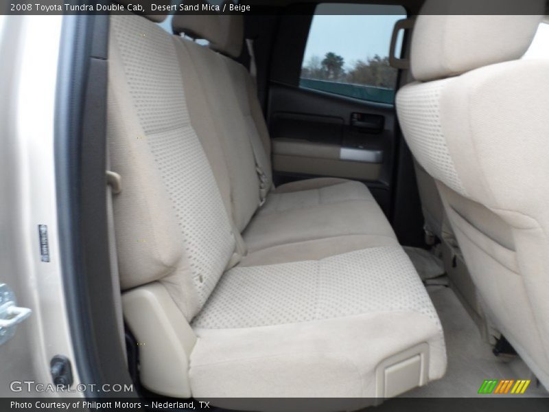 Desert Sand Mica / Beige 2008 Toyota Tundra Double Cab