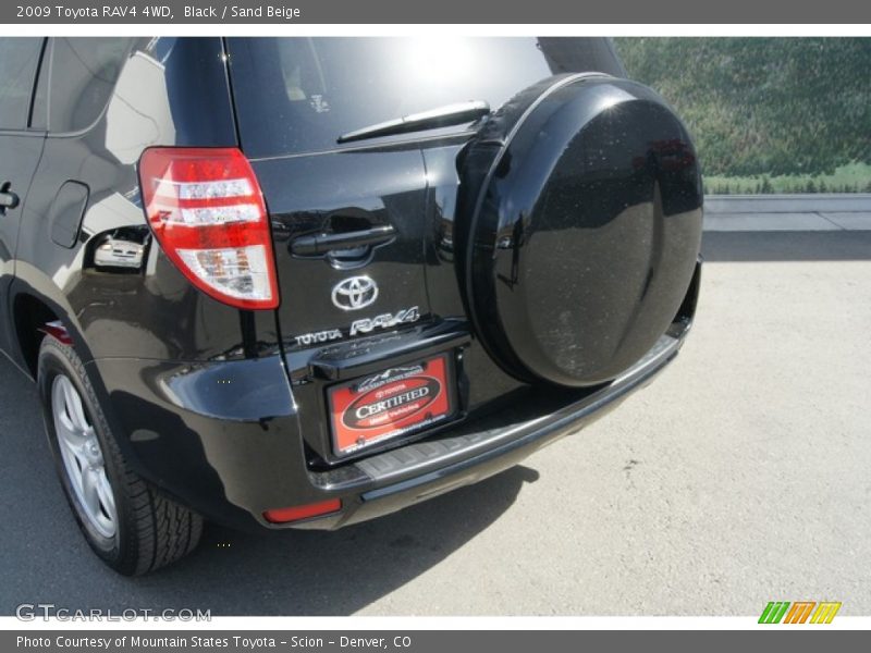 Black / Sand Beige 2009 Toyota RAV4 4WD