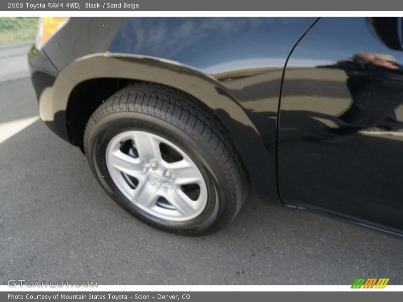 Black / Sand Beige 2009 Toyota RAV4 4WD