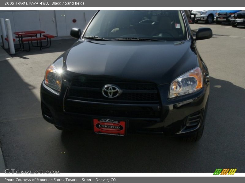 Black / Sand Beige 2009 Toyota RAV4 4WD