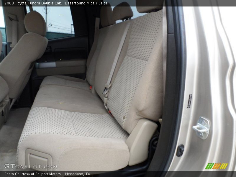 Desert Sand Mica / Beige 2008 Toyota Tundra Double Cab