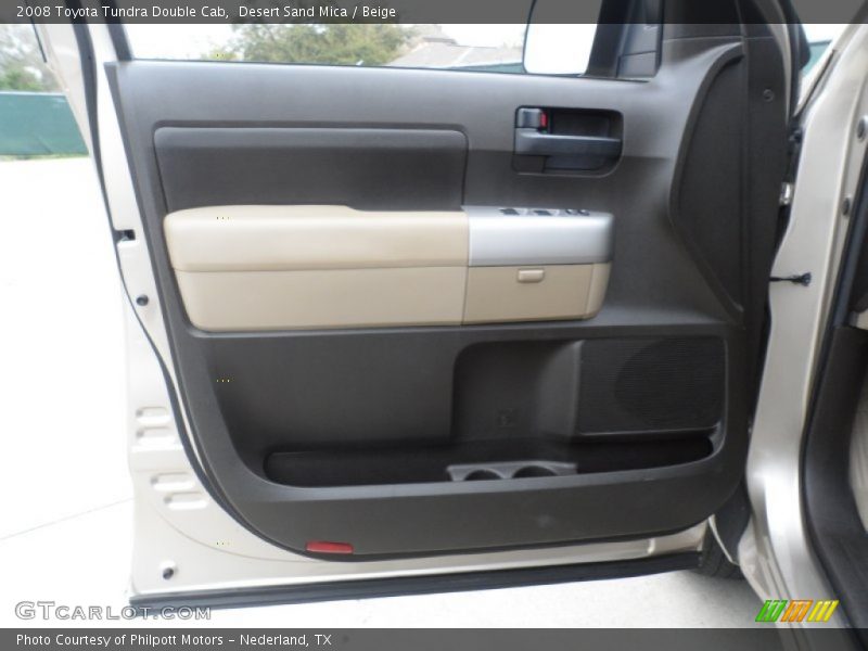 Desert Sand Mica / Beige 2008 Toyota Tundra Double Cab