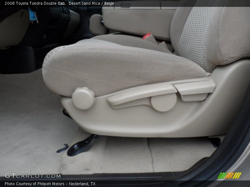 Desert Sand Mica / Beige 2008 Toyota Tundra Double Cab