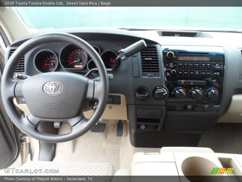 Desert Sand Mica / Beige 2008 Toyota Tundra Double Cab