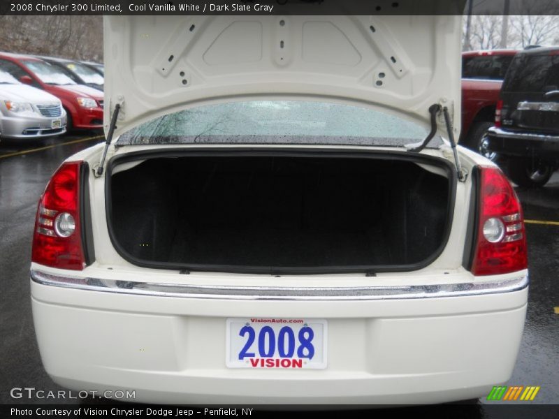 Cool Vanilla White / Dark Slate Gray 2008 Chrysler 300 Limited
