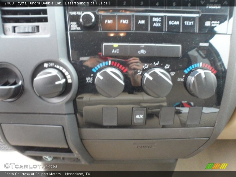 Desert Sand Mica / Beige 2008 Toyota Tundra Double Cab