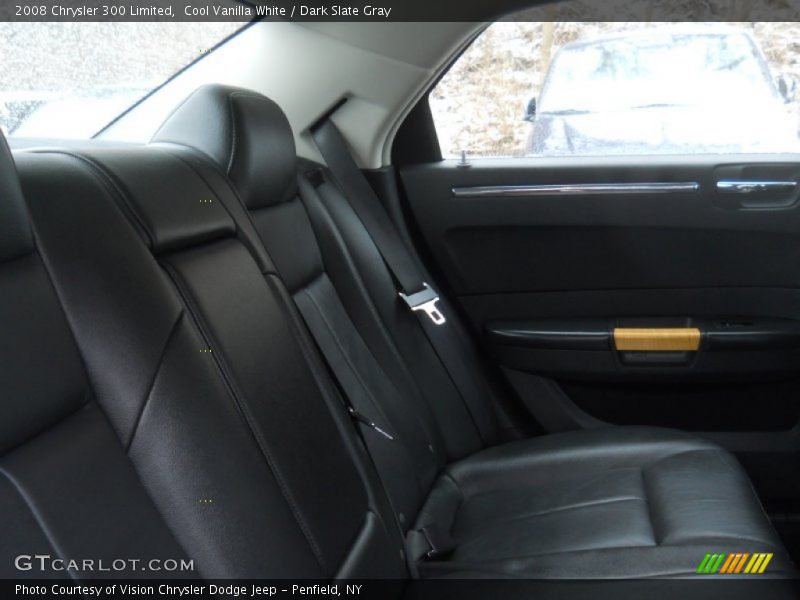 Cool Vanilla White / Dark Slate Gray 2008 Chrysler 300 Limited