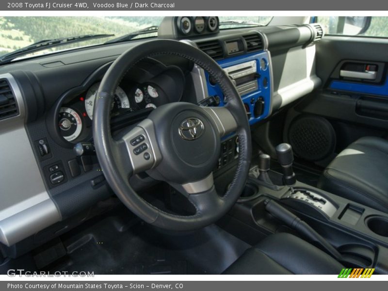 Voodoo Blue / Dark Charcoal 2008 Toyota FJ Cruiser 4WD