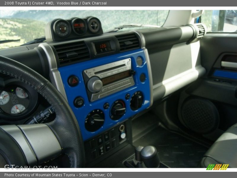Voodoo Blue / Dark Charcoal 2008 Toyota FJ Cruiser 4WD