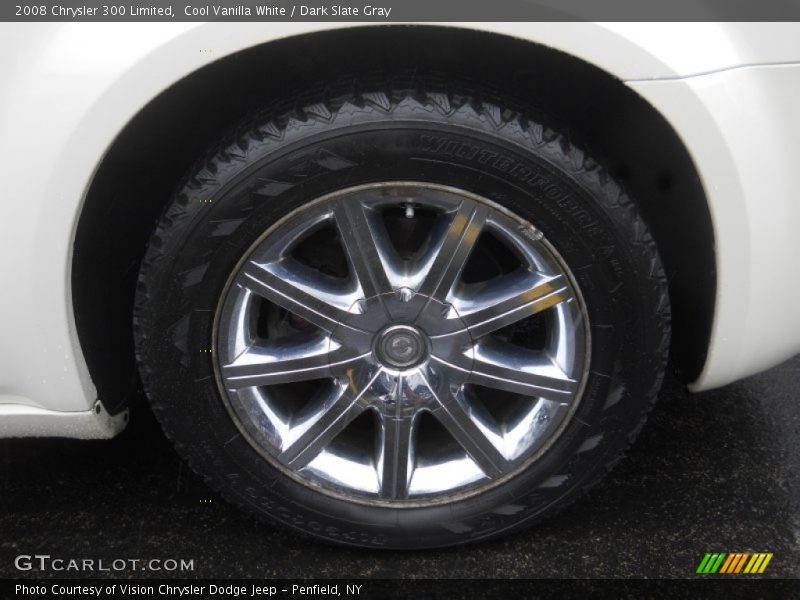 Cool Vanilla White / Dark Slate Gray 2008 Chrysler 300 Limited
