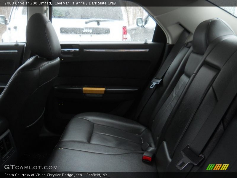 Cool Vanilla White / Dark Slate Gray 2008 Chrysler 300 Limited