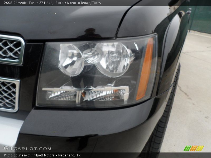 Black / Morocco Brown/Ebony 2008 Chevrolet Tahoe Z71 4x4