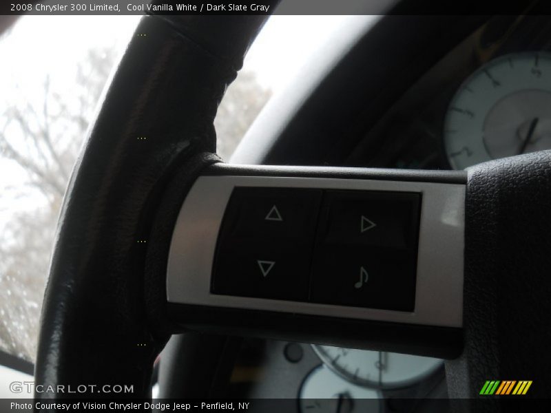 Cool Vanilla White / Dark Slate Gray 2008 Chrysler 300 Limited
