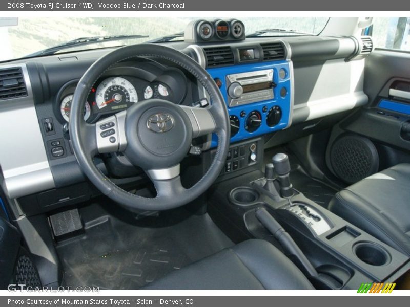 Voodoo Blue / Dark Charcoal 2008 Toyota FJ Cruiser 4WD