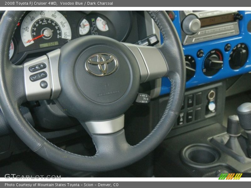 Voodoo Blue / Dark Charcoal 2008 Toyota FJ Cruiser 4WD