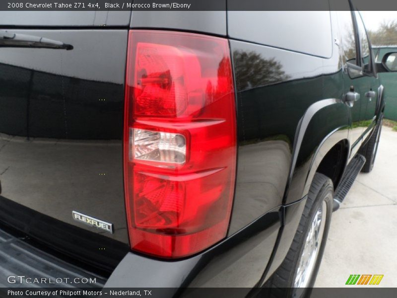 Black / Morocco Brown/Ebony 2008 Chevrolet Tahoe Z71 4x4