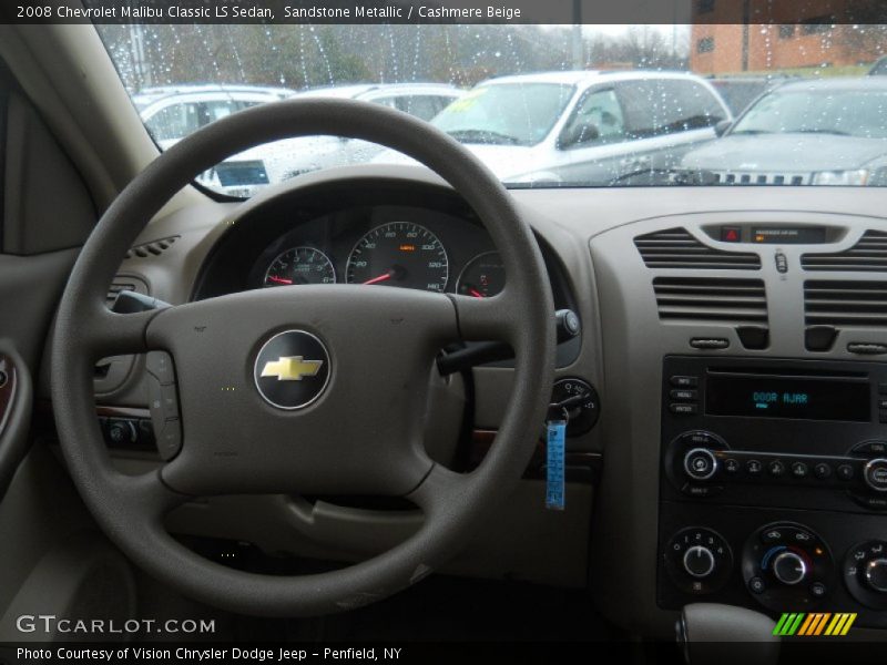 Sandstone Metallic / Cashmere Beige 2008 Chevrolet Malibu Classic LS Sedan
