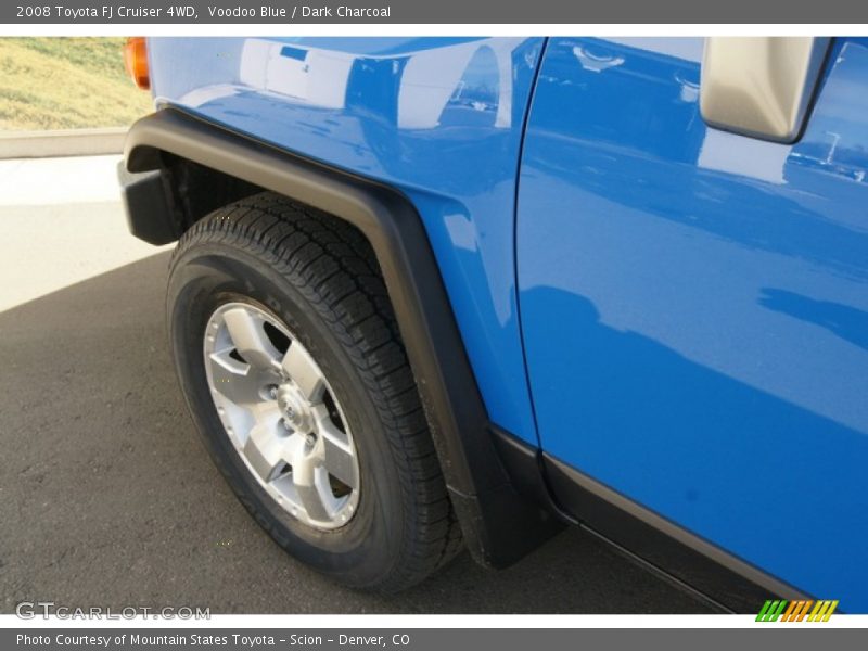 Voodoo Blue / Dark Charcoal 2008 Toyota FJ Cruiser 4WD