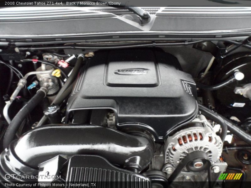 Black / Morocco Brown/Ebony 2008 Chevrolet Tahoe Z71 4x4