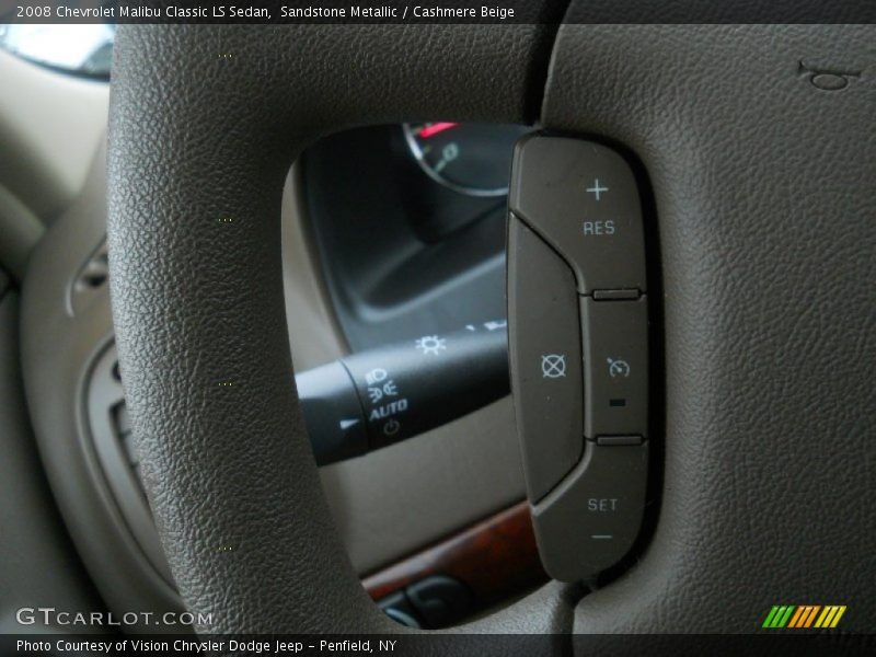 Sandstone Metallic / Cashmere Beige 2008 Chevrolet Malibu Classic LS Sedan