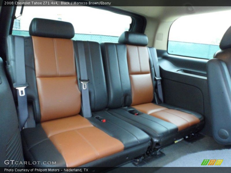 Rear Seat of 2008 Tahoe Z71 4x4
