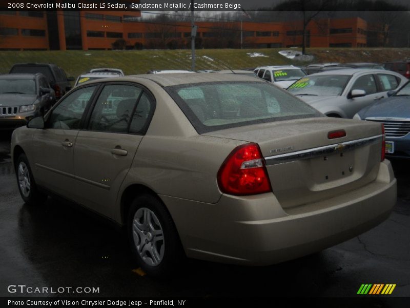 Sandstone Metallic / Cashmere Beige 2008 Chevrolet Malibu Classic LS Sedan