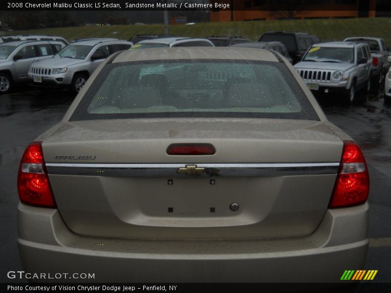 Sandstone Metallic / Cashmere Beige 2008 Chevrolet Malibu Classic LS Sedan