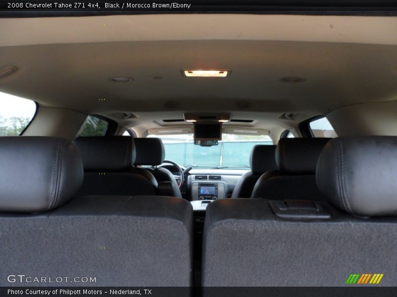Black / Morocco Brown/Ebony 2008 Chevrolet Tahoe Z71 4x4