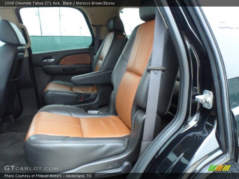 Black / Morocco Brown/Ebony 2008 Chevrolet Tahoe Z71 4x4