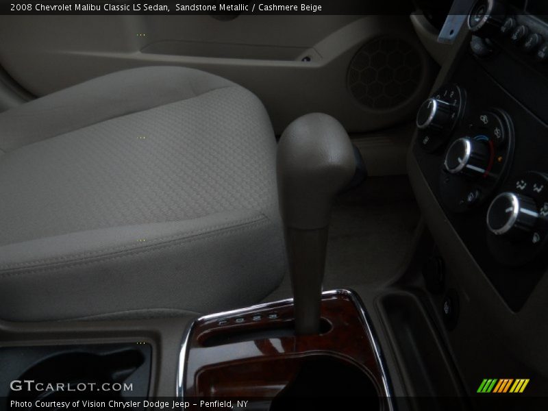 Sandstone Metallic / Cashmere Beige 2008 Chevrolet Malibu Classic LS Sedan