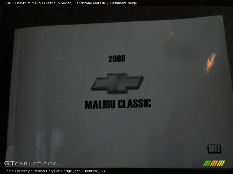 Sandstone Metallic / Cashmere Beige 2008 Chevrolet Malibu Classic LS Sedan