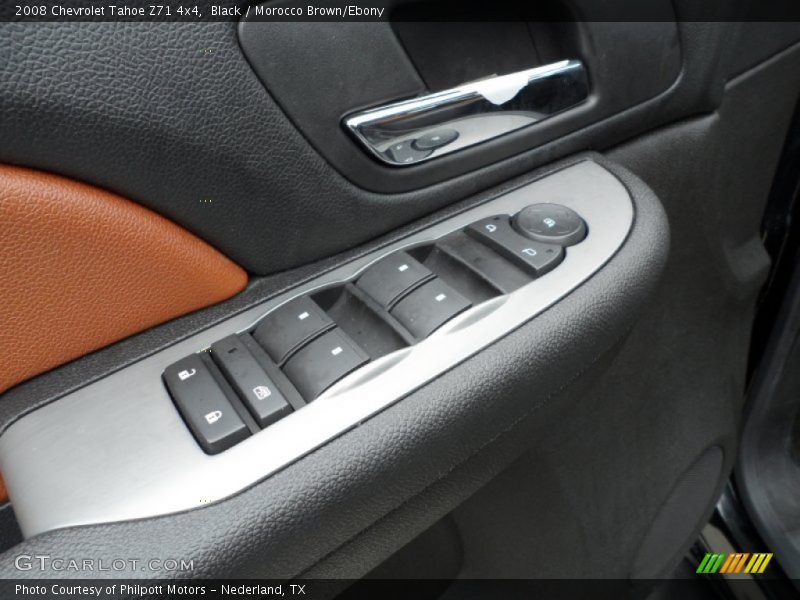 Black / Morocco Brown/Ebony 2008 Chevrolet Tahoe Z71 4x4