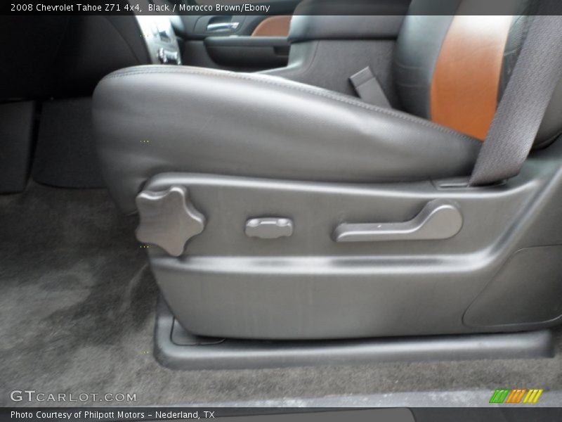 Black / Morocco Brown/Ebony 2008 Chevrolet Tahoe Z71 4x4