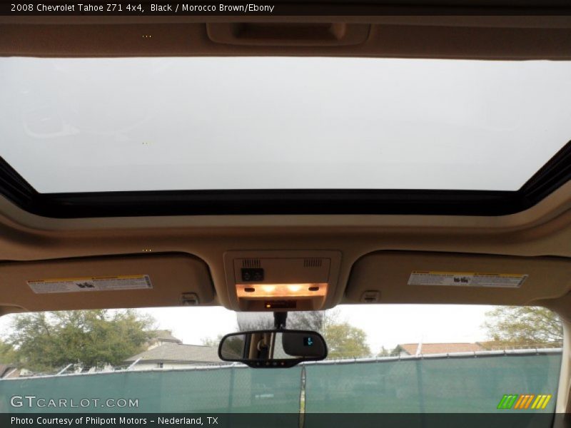 Black / Morocco Brown/Ebony 2008 Chevrolet Tahoe Z71 4x4