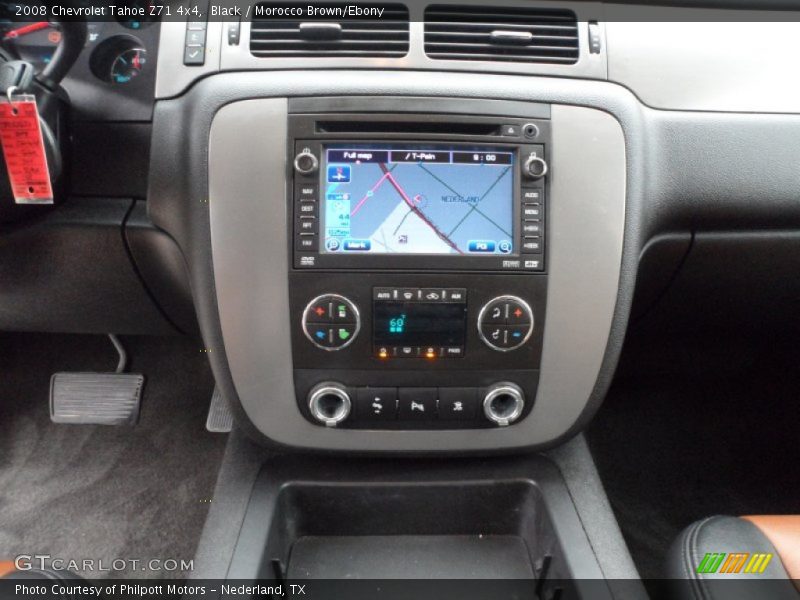 Black / Morocco Brown/Ebony 2008 Chevrolet Tahoe Z71 4x4
