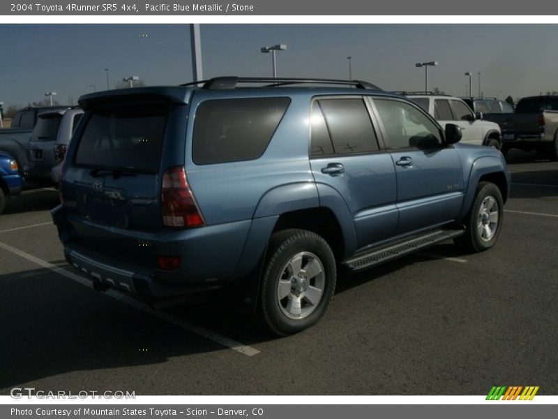 Pacific Blue Metallic / Stone 2004 Toyota 4Runner SR5 4x4