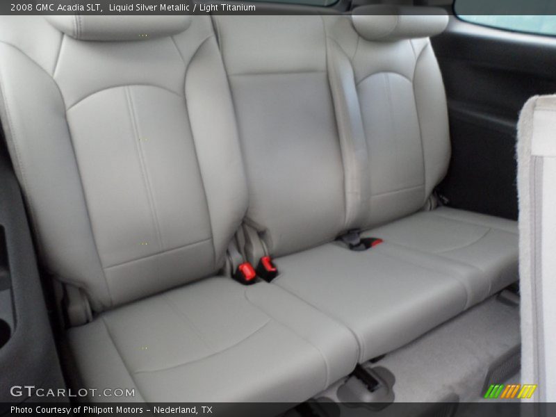 Liquid Silver Metallic / Light Titanium 2008 GMC Acadia SLT