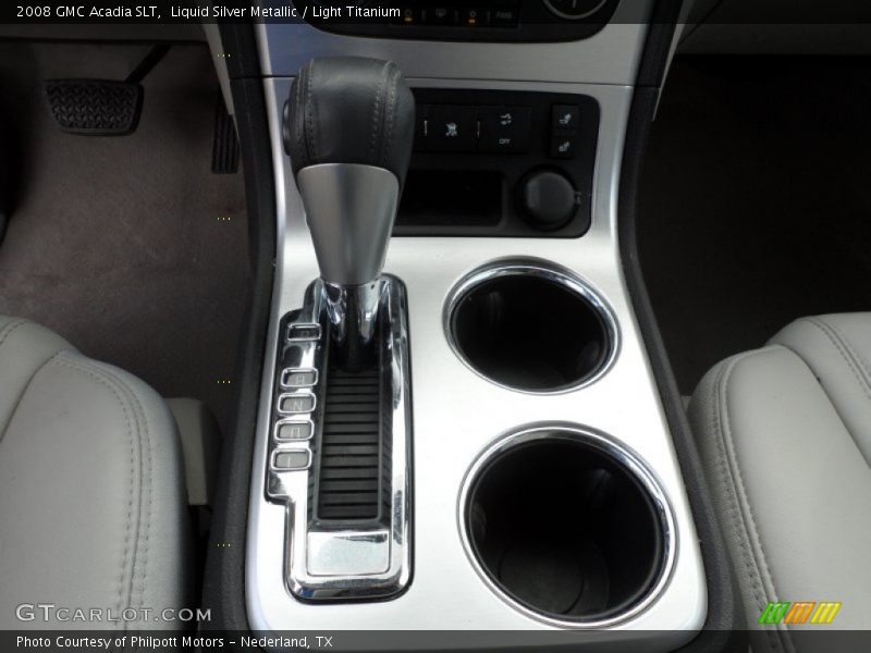 Liquid Silver Metallic / Light Titanium 2008 GMC Acadia SLT