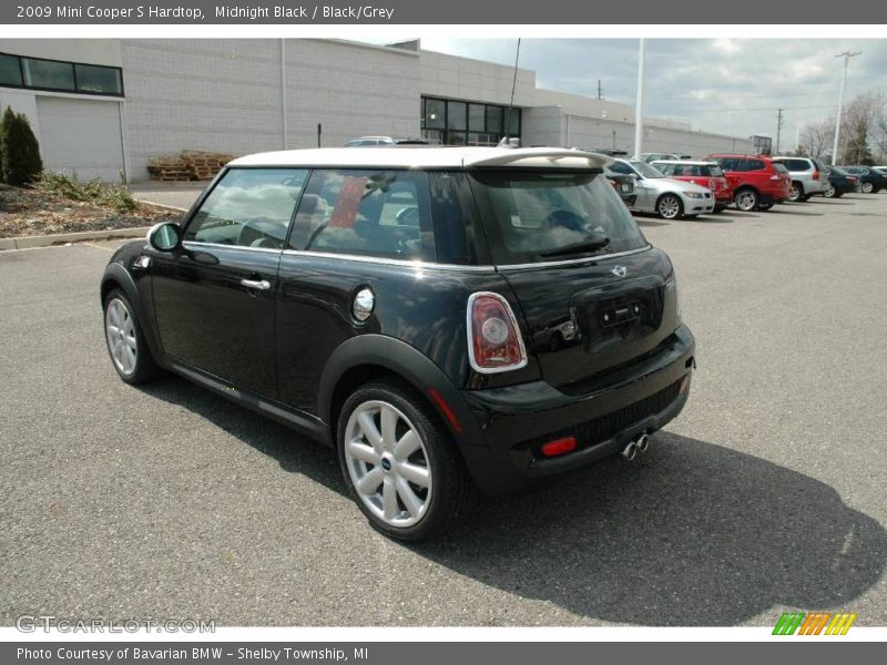 Midnight Black / Black/Grey 2009 Mini Cooper S Hardtop