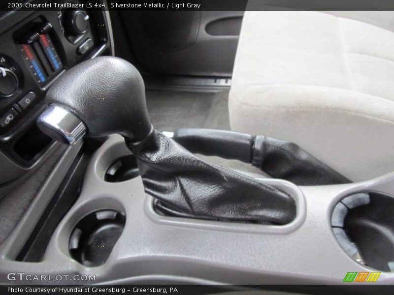 Silverstone Metallic / Light Gray 2005 Chevrolet TrailBlazer LS 4x4