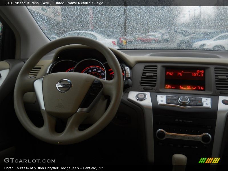 Tinted Bronze Metallic / Beige 2010 Nissan Murano S AWD
