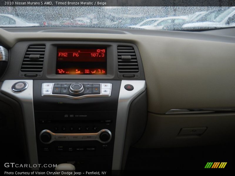 Tinted Bronze Metallic / Beige 2010 Nissan Murano S AWD