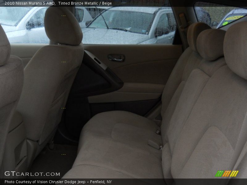 Tinted Bronze Metallic / Beige 2010 Nissan Murano S AWD