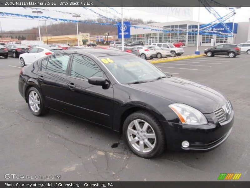 Onyx Black / Black 2006 Nissan Maxima 3.5 SL