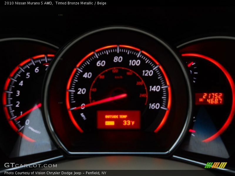 Tinted Bronze Metallic / Beige 2010 Nissan Murano S AWD